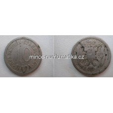 10 Para 1884 Srbsko